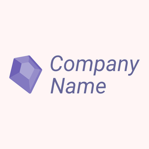 Gem logo on a Snow background - Moda & Beleza