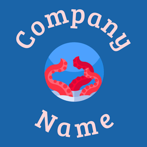 Kraken logo on a Denim background - Dieren/huisdieren