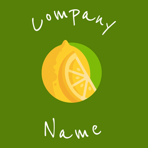 Lemon on a Olive background - Comida & Bebida