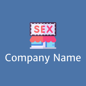Sex shop on a San Marino background - Einzelhandel