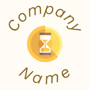 Rounded Hourglass on a Floral White background