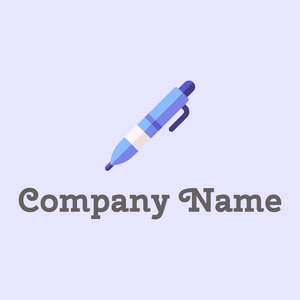 Pen logo on a Ghost White background - Comunicaciones