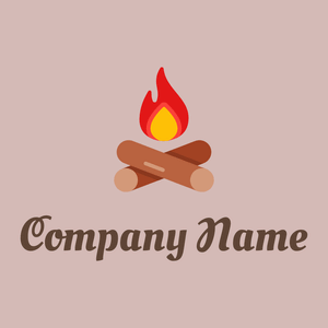 Flame Pea Bonfire on a Wafer background - Landschaftsgestaltung