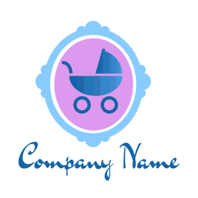 Logo Cochecito Infantil - Venta al detalle Logotipo