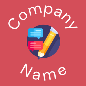 Copywriting logo on a Valencia background - Arte & Entretenimiento