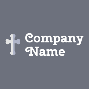 Cross logo on a Raven background - Religieus