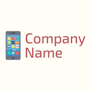 Smartphone logo on a Floral White background - Juegos & Entretenimiento