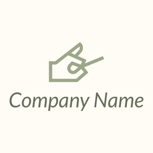 Baton logo on a Floral White background - Entertainment & Arts