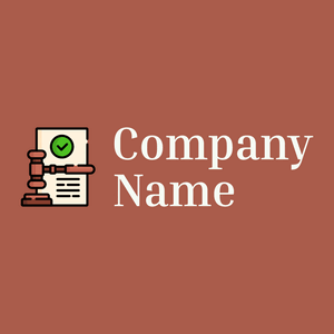 Compliant logo on a Crail background - Negócios & Consultoria