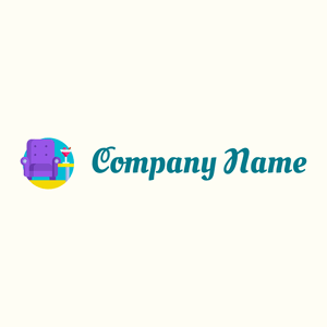 Lounge logo on a Ivory background - Muebles de casa