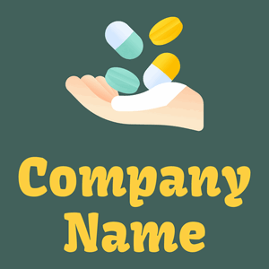 Pills logo on a Stromboli background - Medical & Farmacia