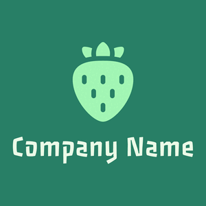 Strawberry logo on a Elm background - Environnement & Écologie