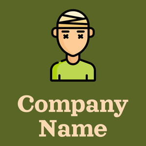 Health logo on a Rain Forest background - Hospital & Farmácia