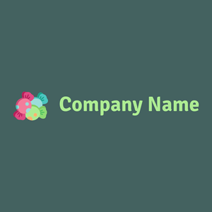 Candies logo on a green background - Enfant & Garderie