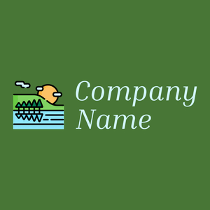 Lagoon logo on a Dell background - Environnement & Écologie