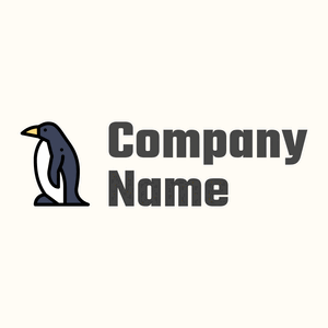 Penguin on a Floral White background - Sommario