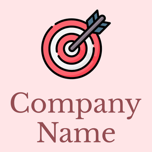Target logo on a Misty Rose background - Spiele & Freizeit