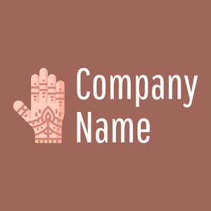 Henna logo on a Au Chico background - Religione