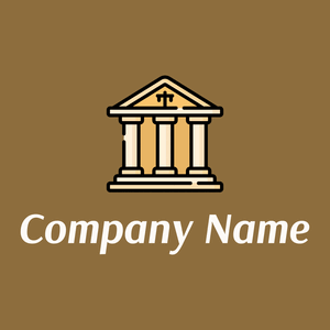 Courthouse logo on a McKenzie background - Arquitetura