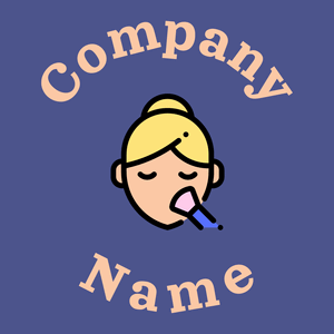 Makeup logo on a Governor Bay background - Moda & Belleza