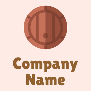 Barrel on a Misty Rose background - Alimentos & Bebidas