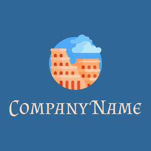 Colosseum logo on a Lochmara background - Agriculture