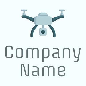 Spindle Drone on a Azure background - Tecnologia