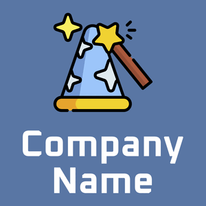 Magic logo on a Air Force Blue background - Arte & Entretenimiento