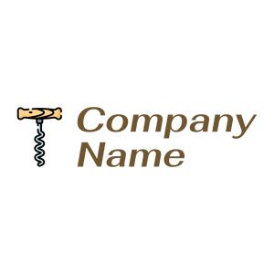 Outlined Corkscrew logo on a White background - Abstrato