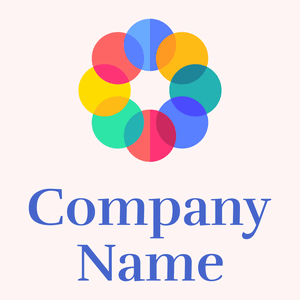 Palette logo on a Snow background - Enfant & Garderie