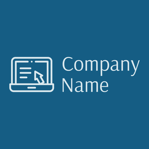 Laptop logo on a Allports background - Entreprise & Consultant