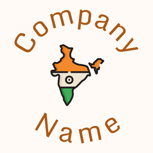 India logo on a Seashell background - Viaggi & Alberghi