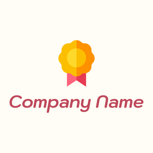Seal logo on a Floral White background - Abstrakt
