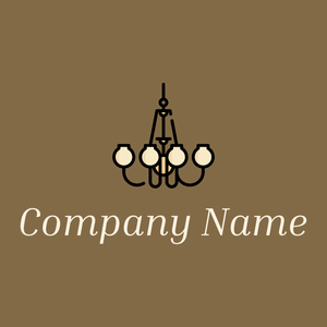 Chandelier on a Shadow background - Home Furnishings