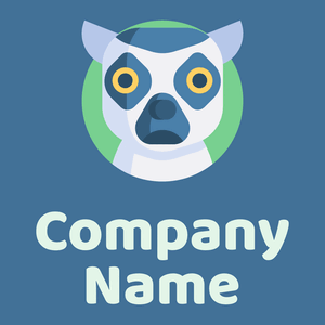 Lemur logo on a Jelly Bean background - Reise & Hotel