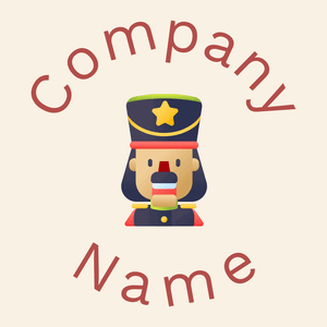 Nutcracker on a Linen background - Niños & Guardería
