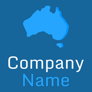 Australia on a Denim background - Abstracto