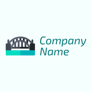 Sydney harbour bridge logo on a Azure background - Autos & Fahrzeuge