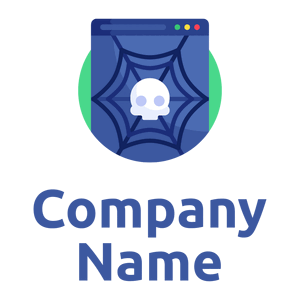 Mariner Dark web on a White background - Abstracto