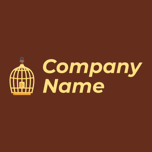 Bird cage on a Peru Tan background - Tiere & Haustiere