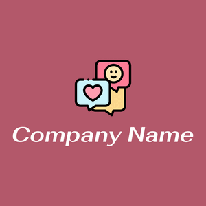 Chat on a Blush background - Domaine des communications