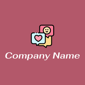 Chat on a Blush background - Comunicazioni