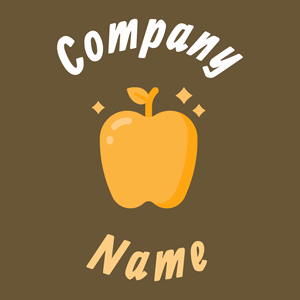 Golden apple on a Shingle Fawn background - Sommario