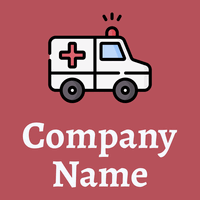 White Smoke Ambulance on a Blush background - Medical & Farmacia