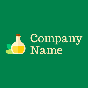 Oil logo on a Watercourse background - Agricultura