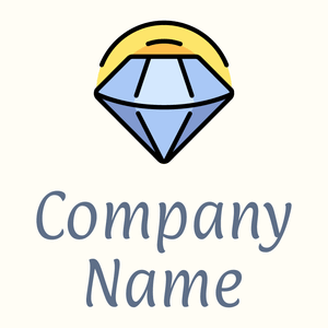 Diamond logo on a Floral White background - Entertainment & Arts