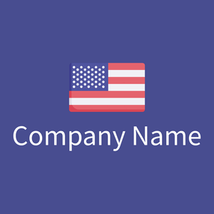 United states on a Governor Bay background - Abstrait
