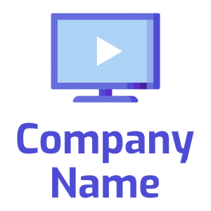 Tv show logo on a White background - Computer