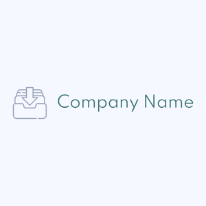 Inbox logo on a Alice Blue background - Comunicazioni