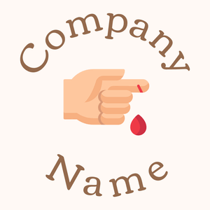 Injury logo on a Seashell background - Medicina & Farmacia